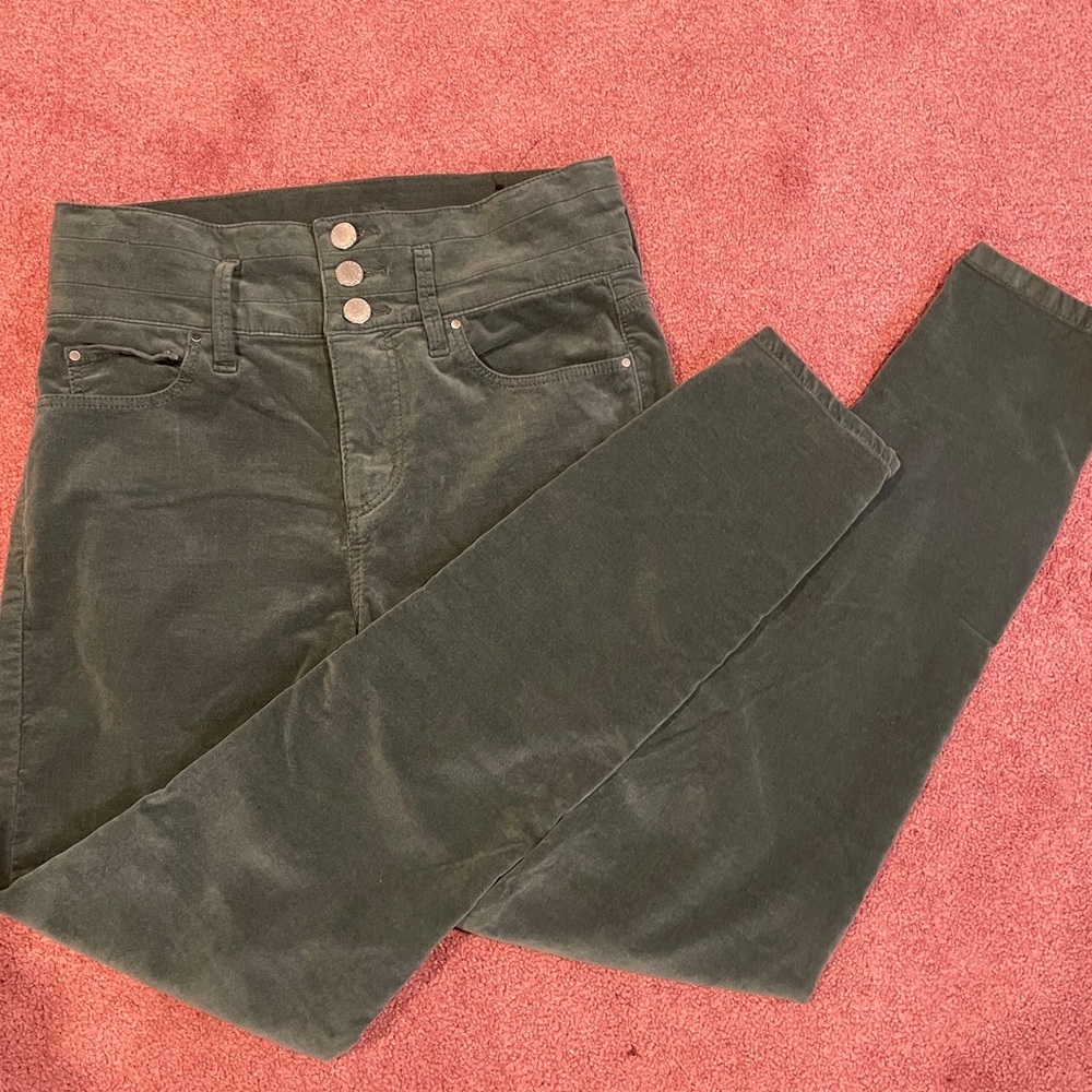 Ann Taylor High Rise Skinny Corduroy Pants NWOT